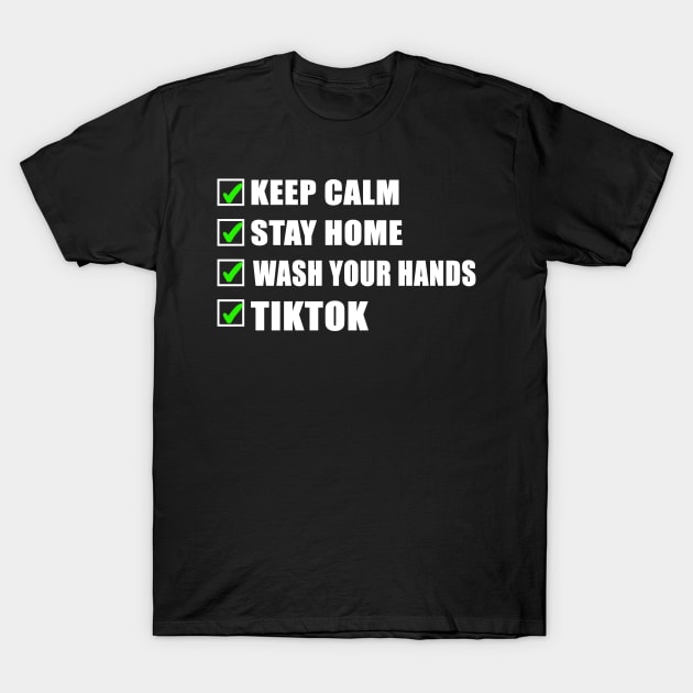 Keep calm in pandemic T-Shirt by peekxel